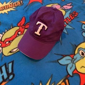 Dope Purple Texas Rangers Strapback Hat